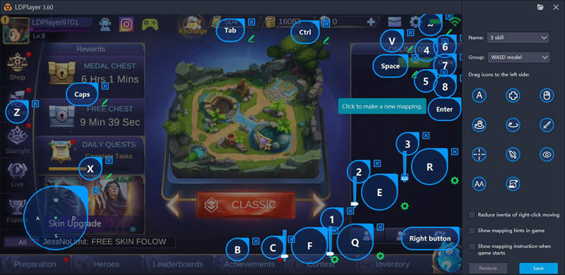 Keyboard Mapping Guide for Mobile Legends: Bang Bang