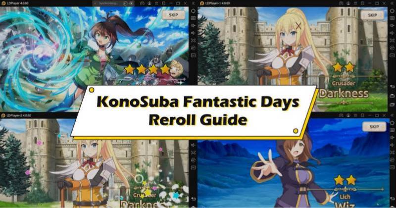 KonoSuba Fantastic Days How to Raise the Player Ranks?