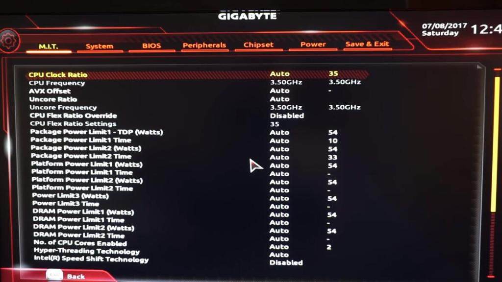 Enable Virtualization Technology (VT) on GIGABYTE computer and motherboard