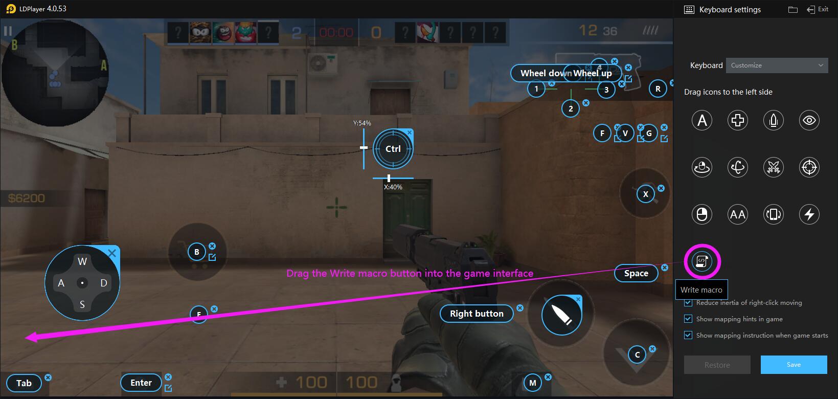 [Walkthrough] How to walk slowly in shooter games such as PUBG MOBILE and Standoff 2