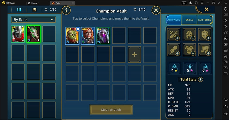 Raid Shadow Legends | Guide for the Champion Vault