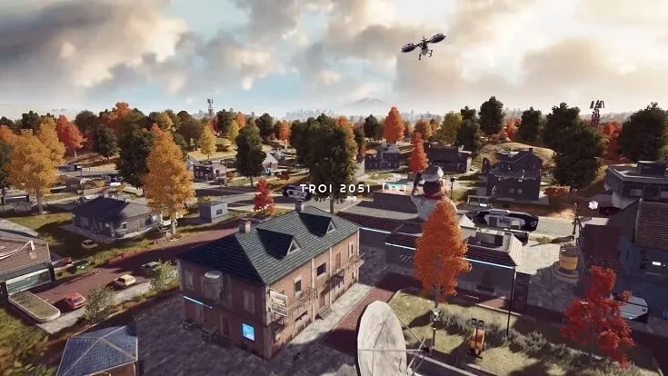 PUBG New State Troi Map