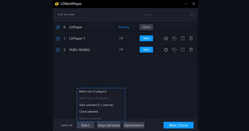 Reroll using LDPlayer