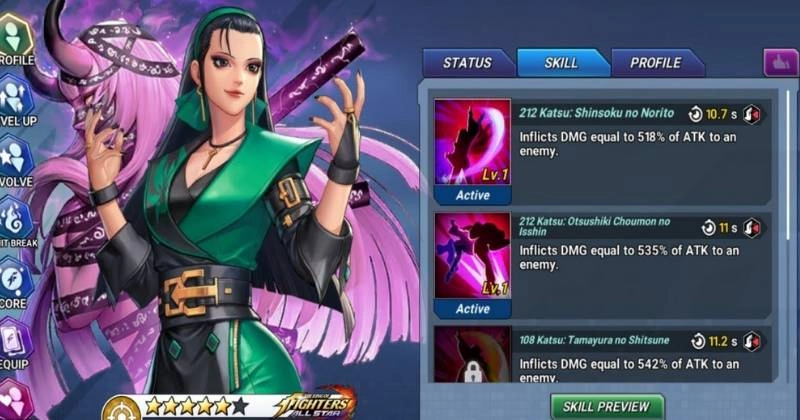King of Fighters All-Star How to Get through Epic Quests