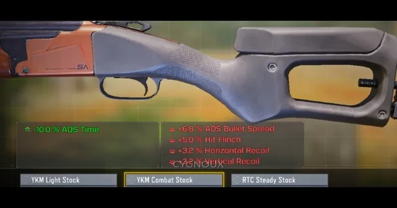 COD Mobile Shorty Shotgun Combat Stock