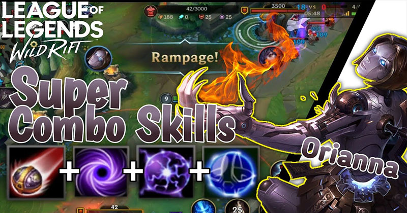 League of legends Wild Rift Orianna Build The Ultimate Guide, Orianna Skill Combo, Counter and More!