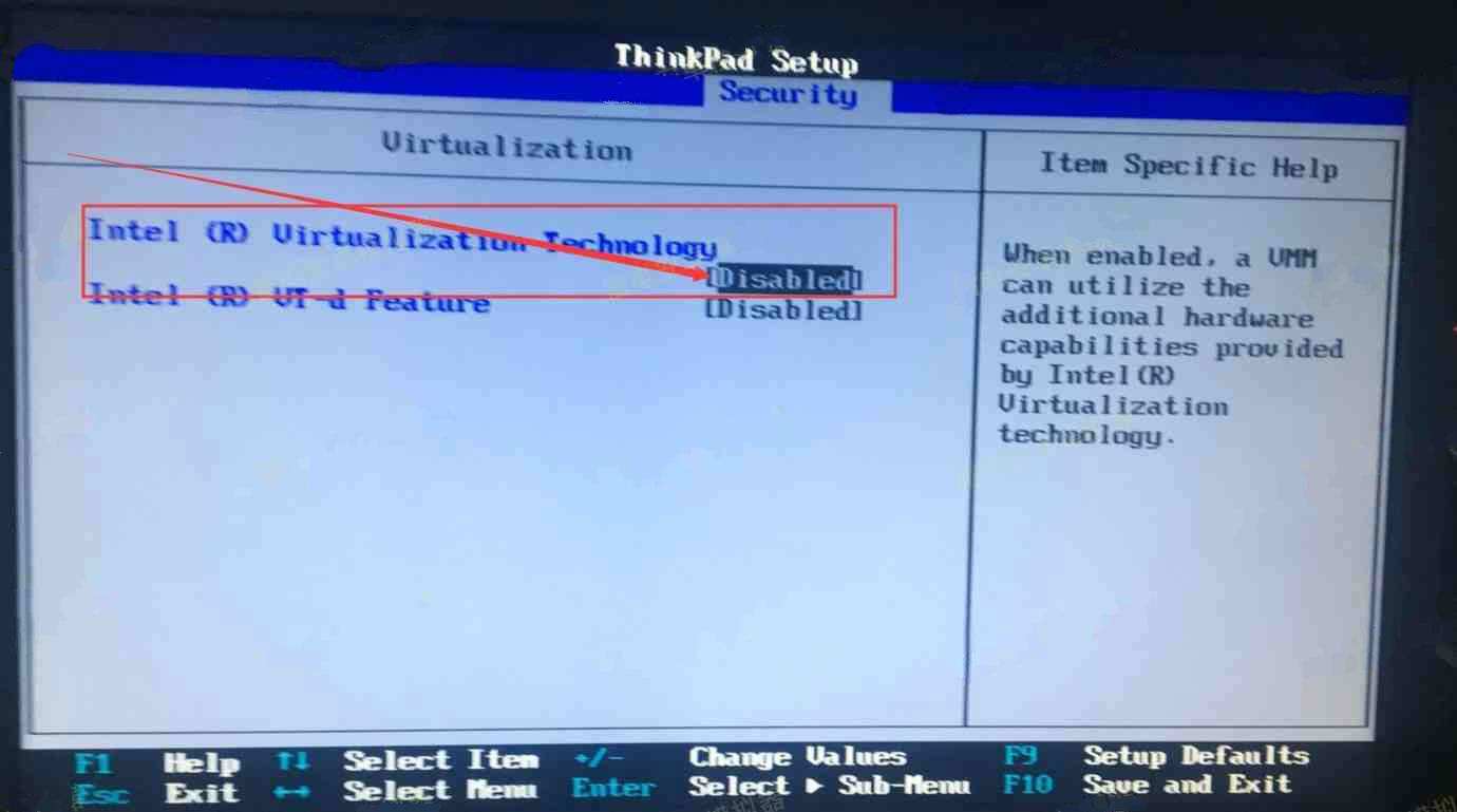 Enable VT (Virtualization Technology) on Lenovo desktop and laptop through BIOS