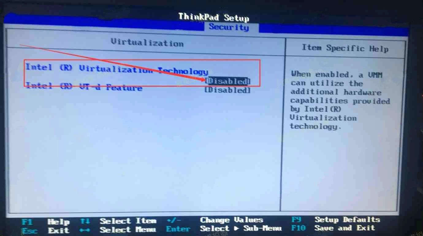 Enable VT (Virtualization Technology) on Lenovo desktop and&nbsp;laptop through BIOS