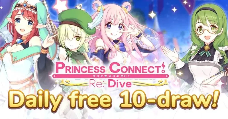 Princess Connect Re: Dive Anniversary How to Reroll