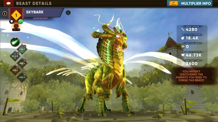 Clash of Beasts: Tower Defense Skybark