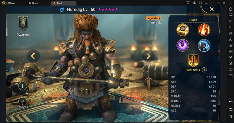 Raid Shadow Legends the New Legendary Champion Fusion Hurndig