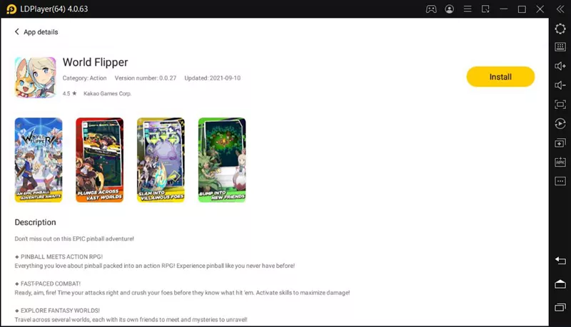 World Flipper on PC with LDPlayer