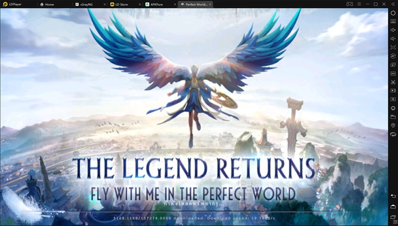 Play Perfect World VNG: Fly with me