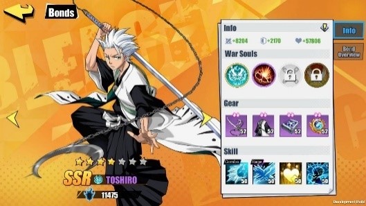 BLEACH: Eternal Soul is launches today! Login to get the powerful SSR character Toshiro Hitsugaya!