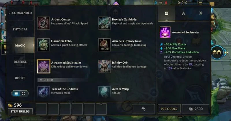 LOL Wild Rift Over Powered Ability Power Items