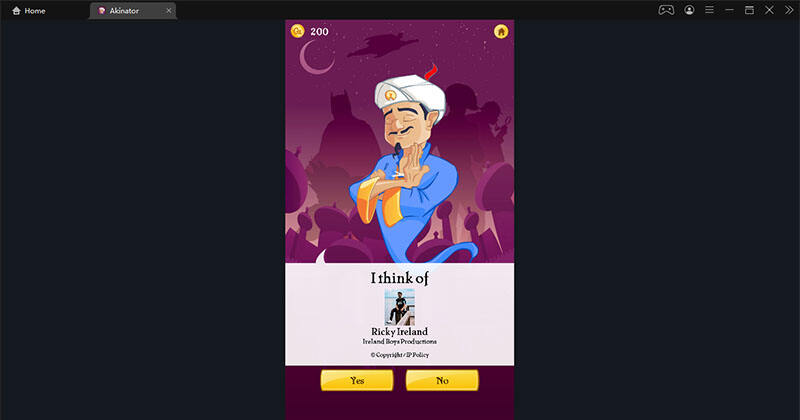 Akinator the Genie Unblock