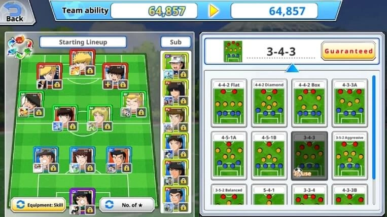 Captain Tsubasa Team Building