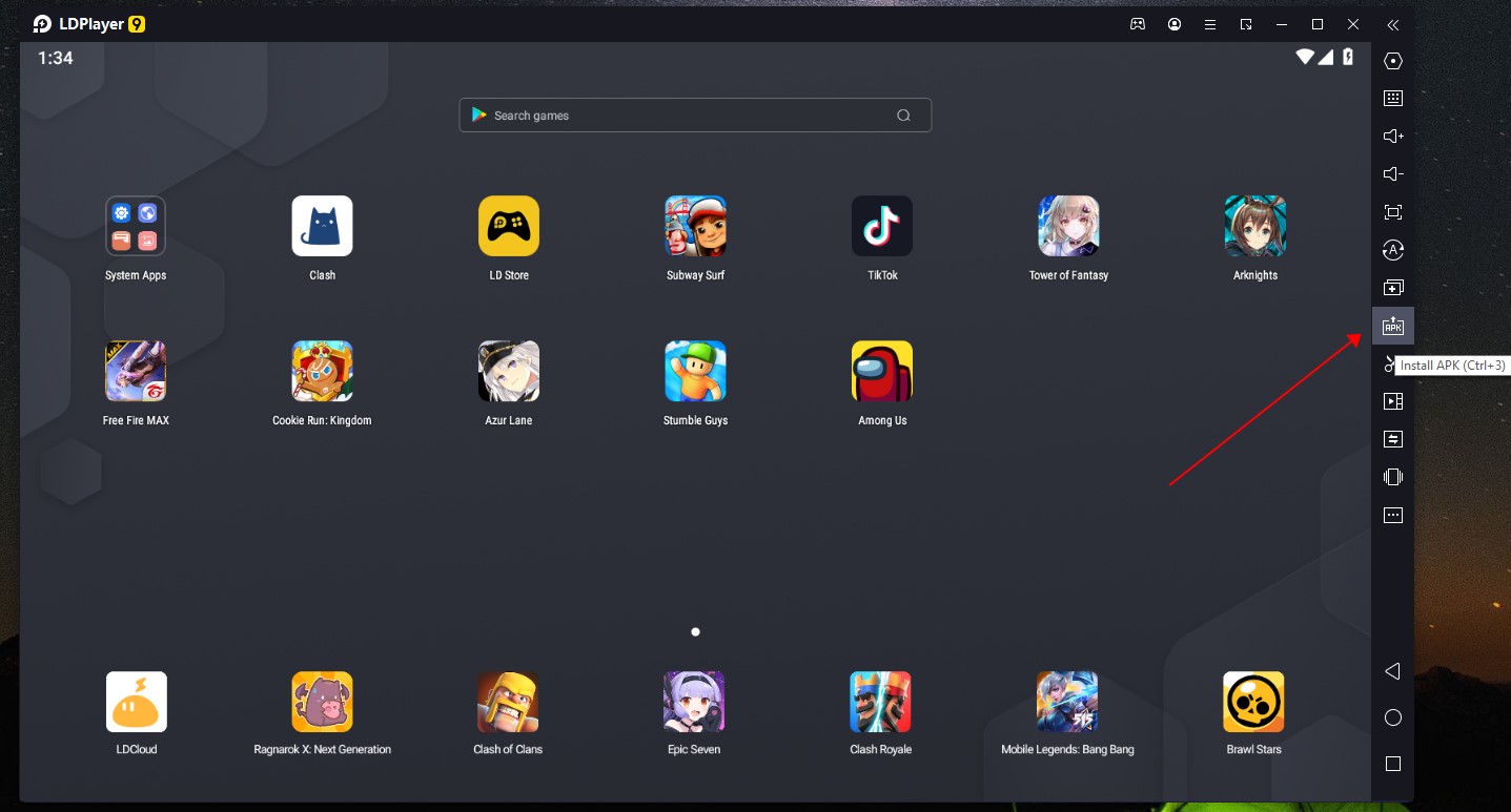 How to Install APK File on LDPlayer from Your PC