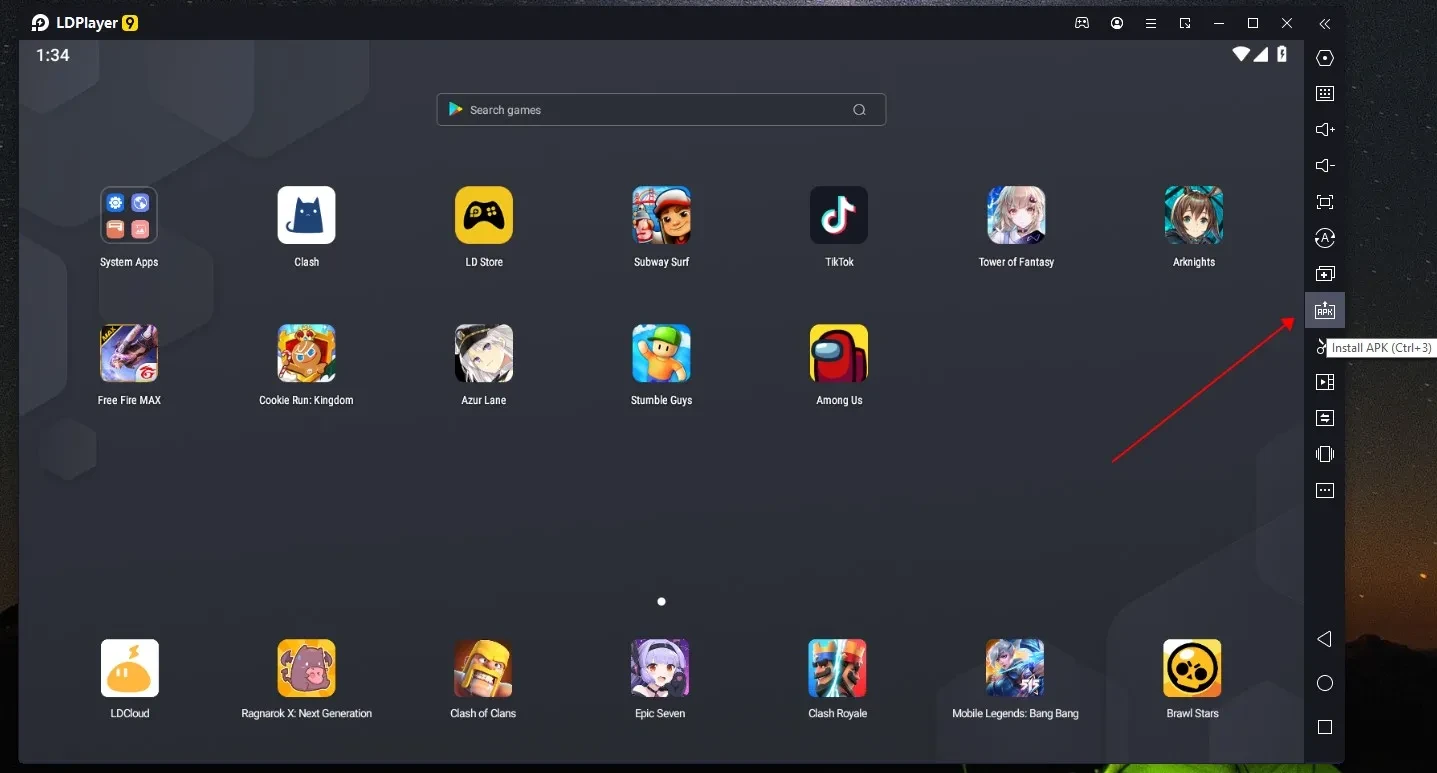 How to Install APK File on LDPlayer from Your PC
