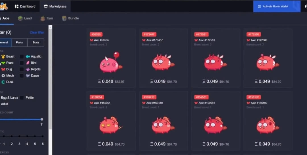 Axie Infinity Mobile Game