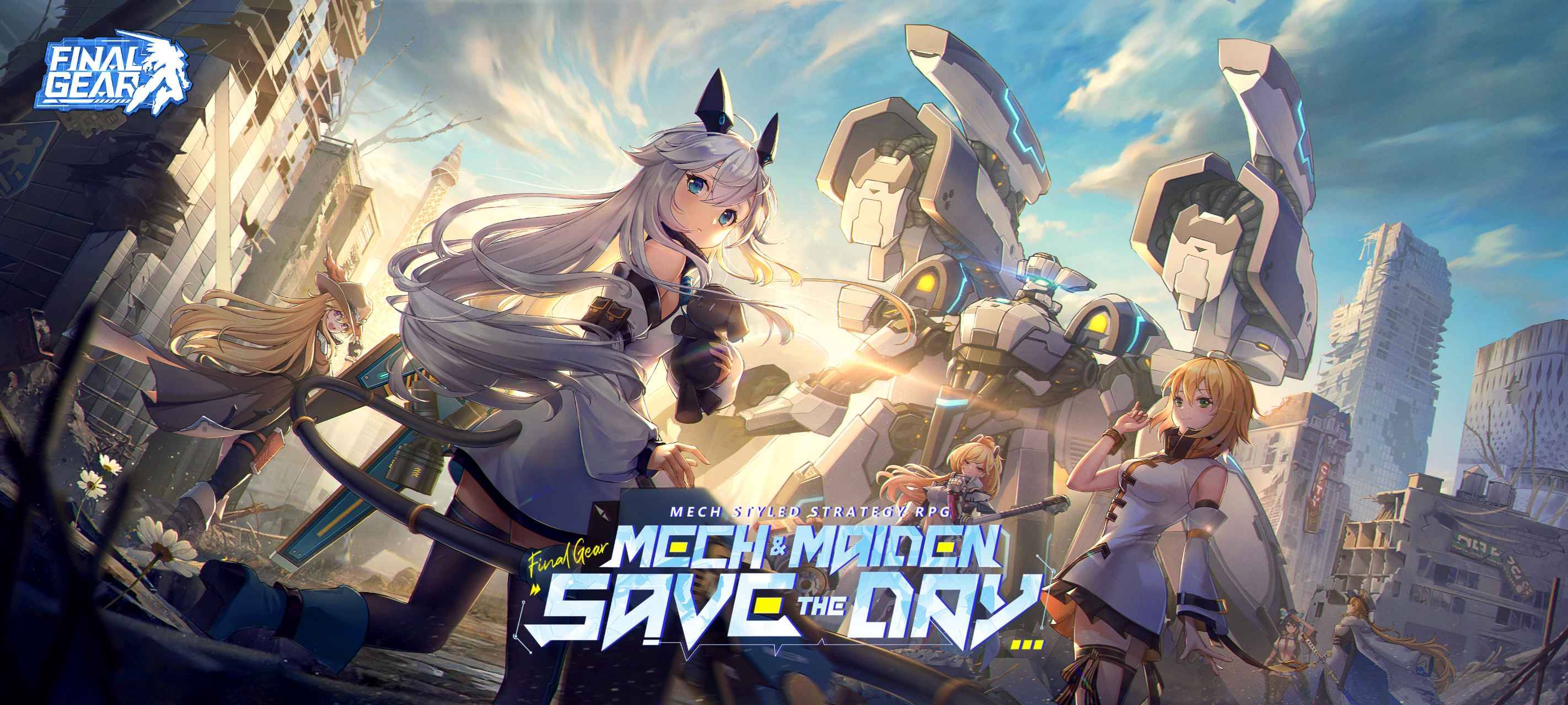 Best Mech-Style Strategy RPG Ever: "Final Gear" Launching Globally on Sep. 30!