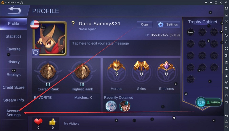 How to switch account in Mobile Legends: Bang Bang