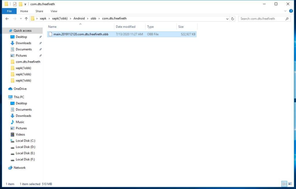 How to form a XAPK file