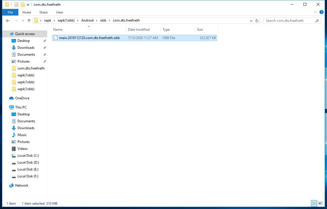 How to form a XAPK file