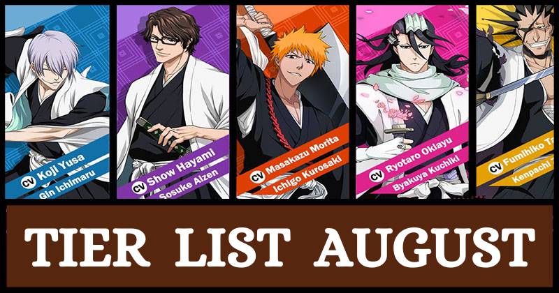 Bleach Eternal Soul Tier List March 2025
