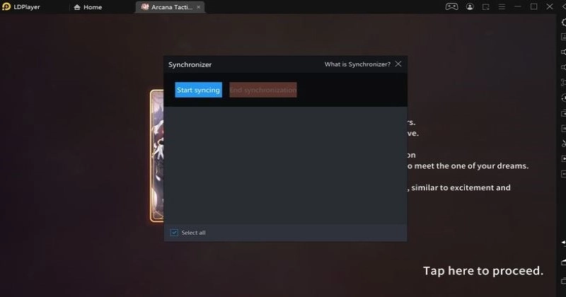 arcana tactics ldplayer