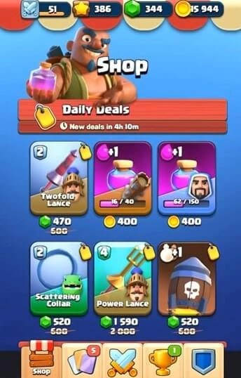 Clash Quest Items