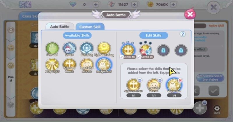 Ragnarok X Next Generation Combo Skills 2