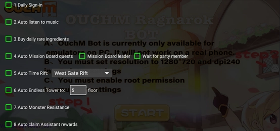 Play Ragnarok M: Eternal Love automatically through an Android emulator