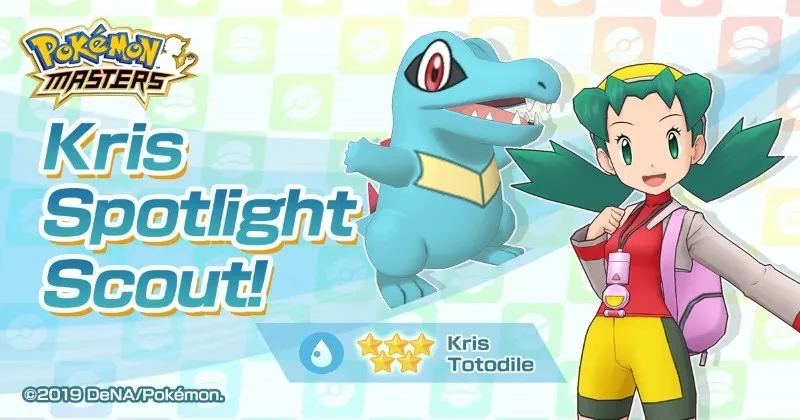 Kris & Totodile Feraligatr Pokémon Masters