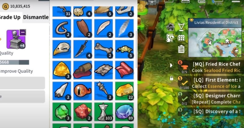 Item Effects Through Crafting