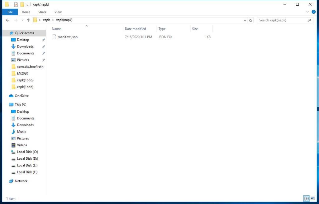 How to form a XAPK file