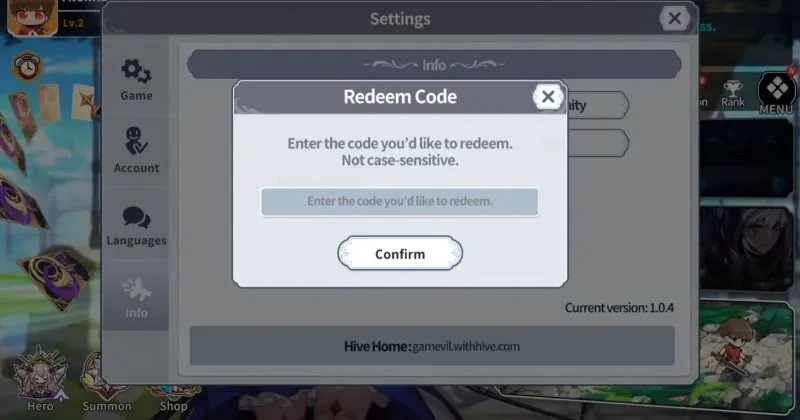 Arcana Tactics Code List and How To Redeem them on iOS and PC