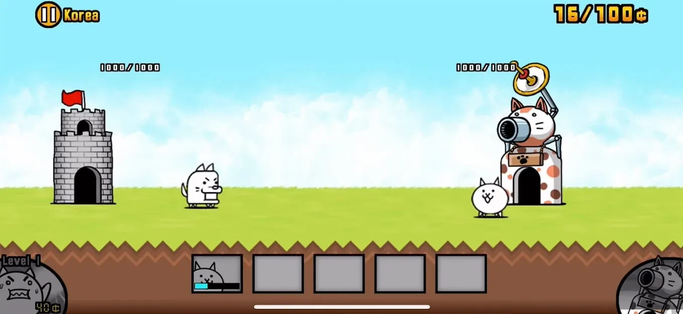 The Battle Cats Gameplay