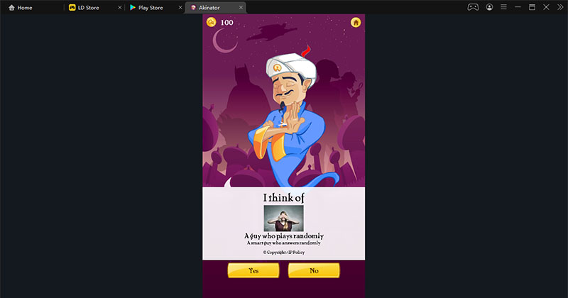 Akinator the Genie Game Play 2021