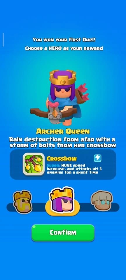 Clash Mini Archer Queen