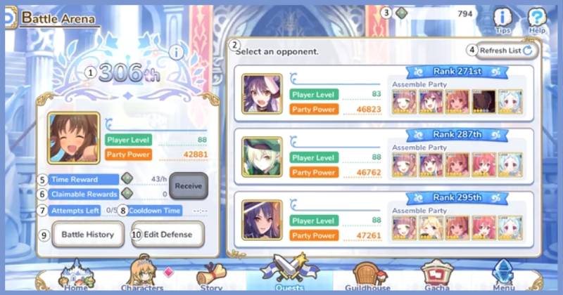 Princess Connect Re: Dive Anniversary How to Reroll