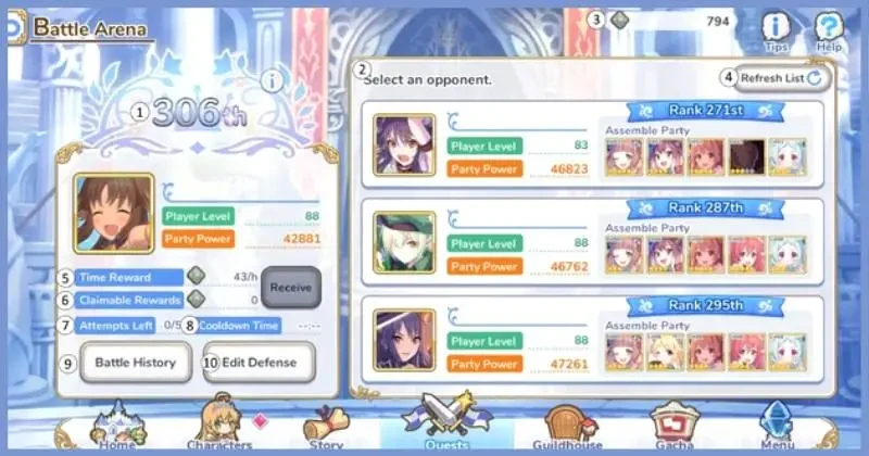 Princess Connect Re: Dive Anniversary How to Reroll