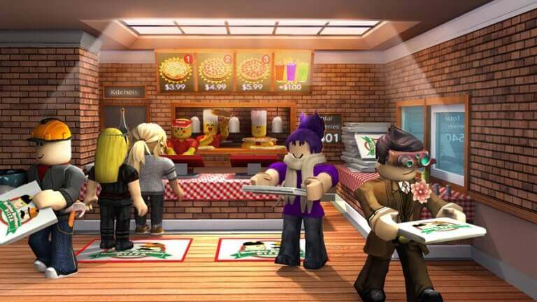 Work at a Pizza Place Roblox