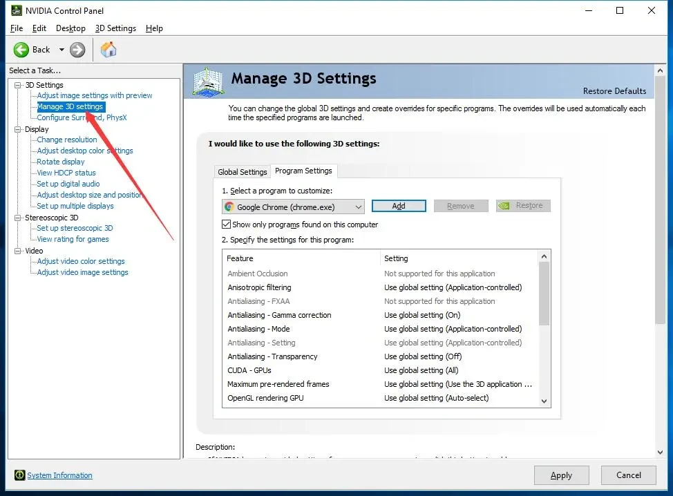 How to switch from integrated graphics to discrete graphics