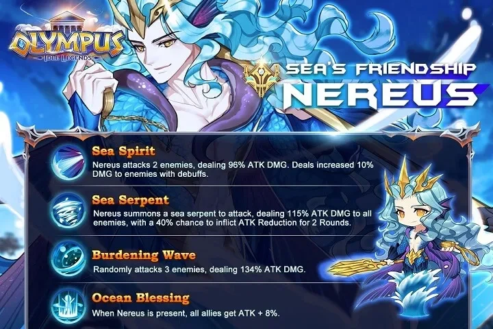 Olympus: Idle Legends Nereus