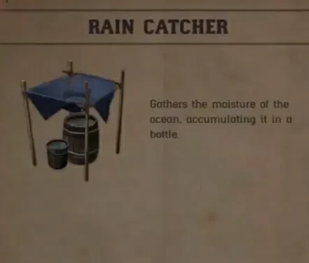 Raft Survival: Desert Nomad Simulator Rain Catcher