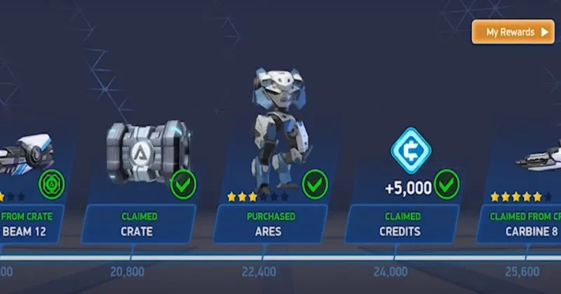 robot arena mech showdown ares