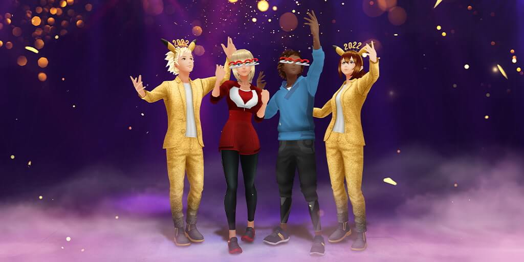 Pokemon GO will get new costumes, themed avatars and more in the New Year 2022 event