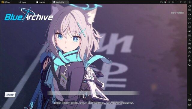 Correction du problème en cours : Blue Archive