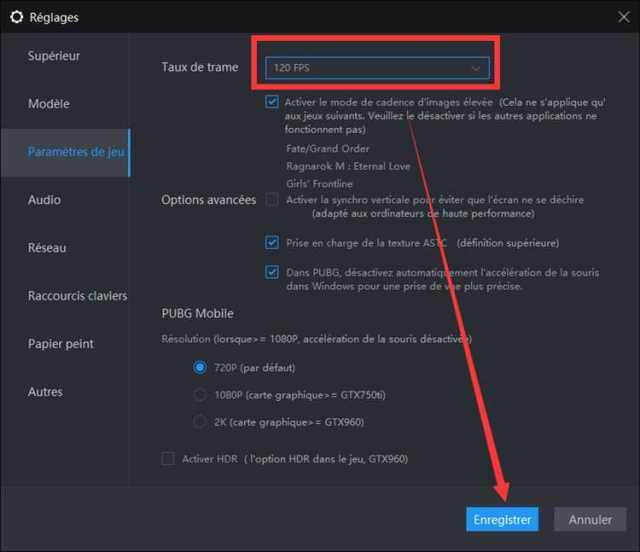 Comment jouer à Fate/Grand Order à 120 FPS sur PC